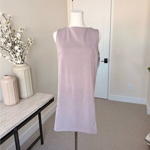 Casual Lavender Sleeveless Dress